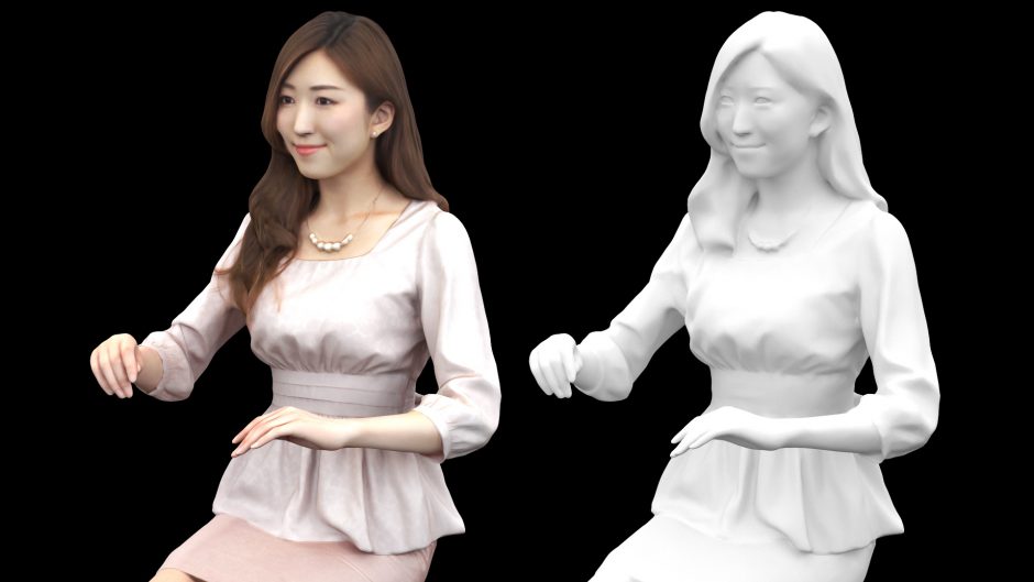 3d人体モデル 日本人 を制作中です アトリエブラウンblog