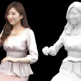3D人体モデル-女性